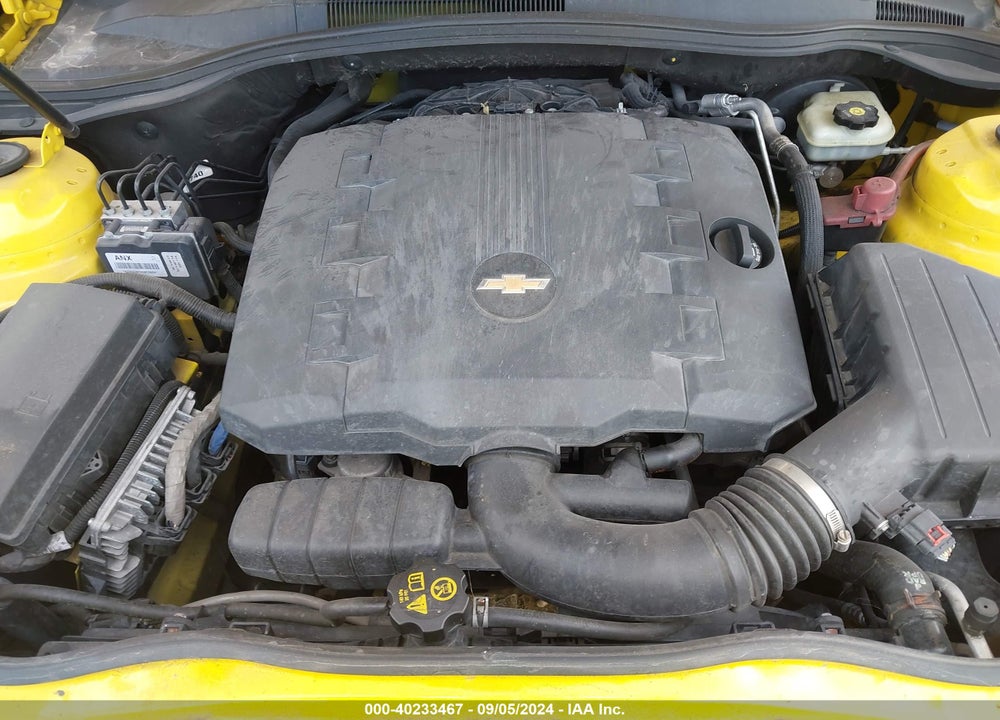 2012 CHEVROLET CAMARO 2LS VIN: 2G1FA1E34C9111184