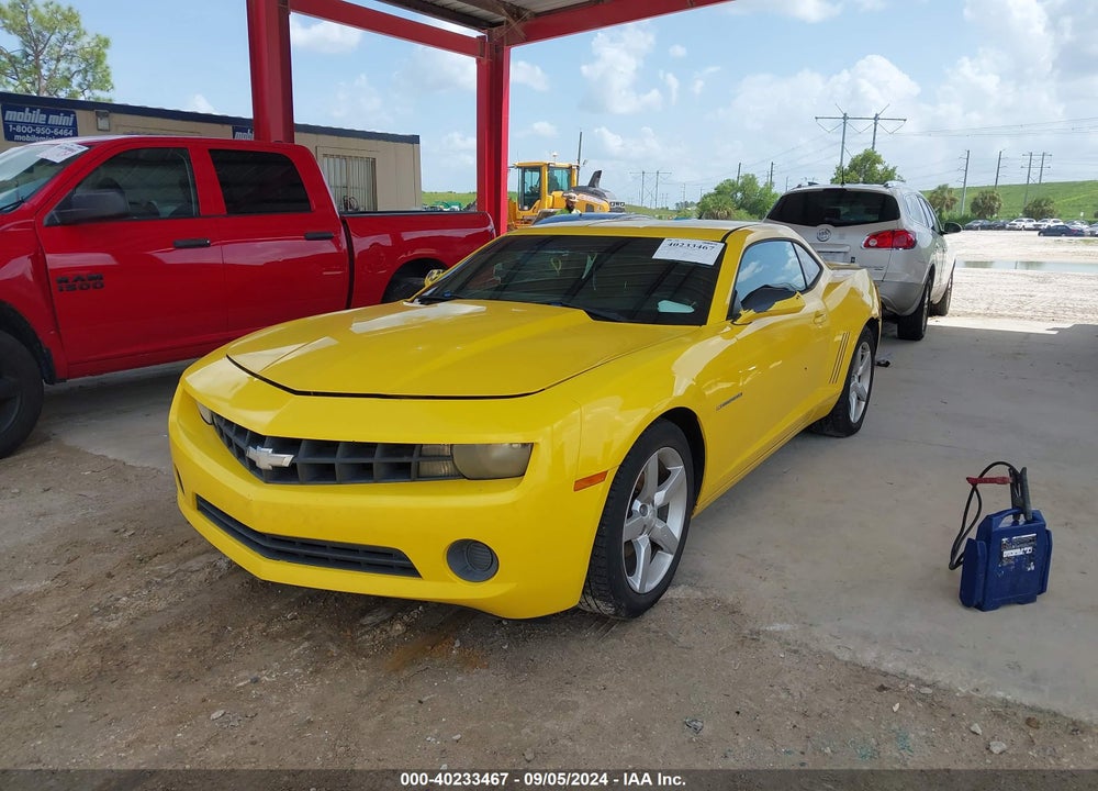 2012 CHEVROLET CAMARO 2LS VIN: 2G1FA1E34C9111184