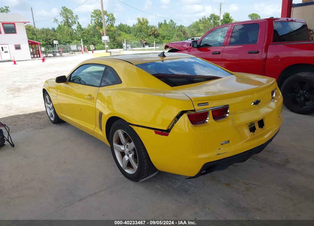2012 CHEVROLET CAMARO 2LS VIN: 2G1FA1E34C9111184