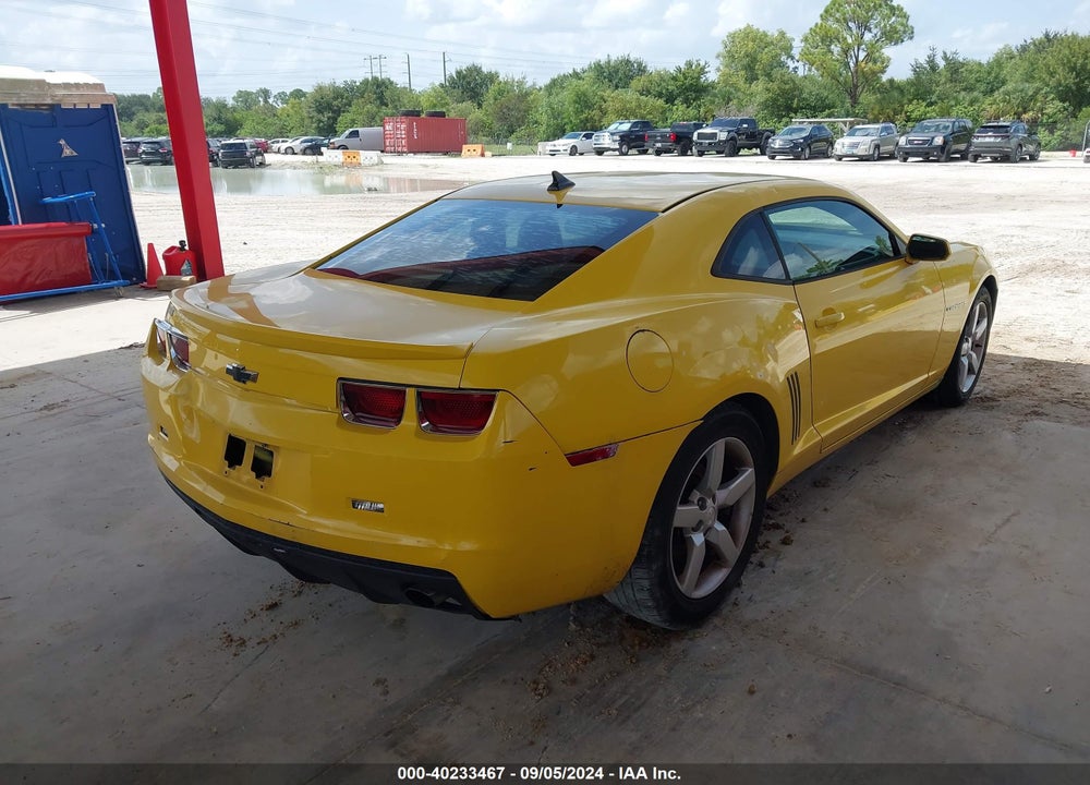 2012 CHEVROLET CAMARO 2LS VIN: 2G1FA1E34C9111184