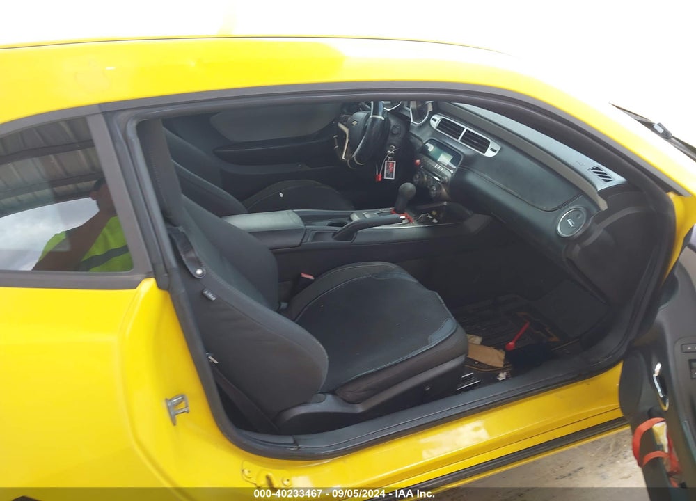 2012 CHEVROLET CAMARO 2LS VIN: 2G1FA1E34C9111184