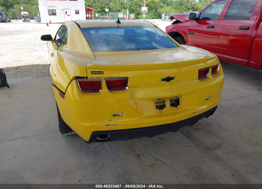 2012 CHEVROLET CAMARO 2LS VIN: 2G1FA1E34C9111184