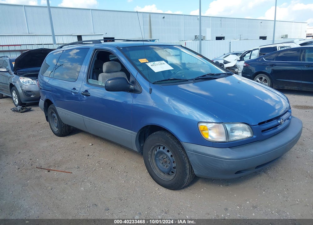 2000 TOYOTA SIENNA CE VIN: 4T3GF19C4YU181708