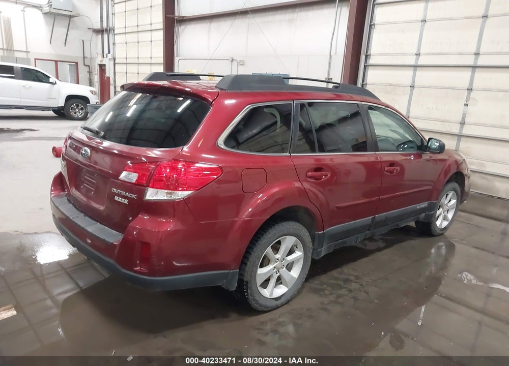 2013 SUBARU OUTBACK 2.5I PREMIUM VIN: 4S4BRCCC1D3289072