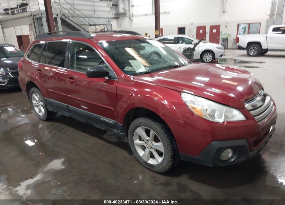 2013 SUBARU OUTBACK 2.5I PREMIUM VIN: 4S4BRCCC1D3289072