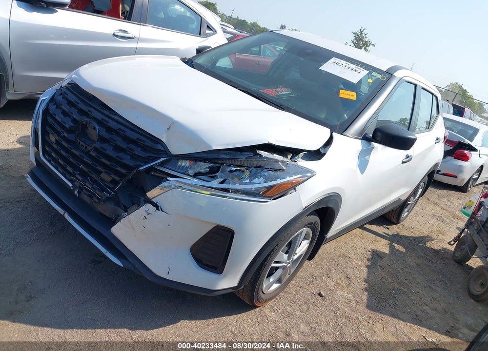 2022 NISSAN KICKS S XTRONIC CVT VIN: 3N1CP5BV4NL474738