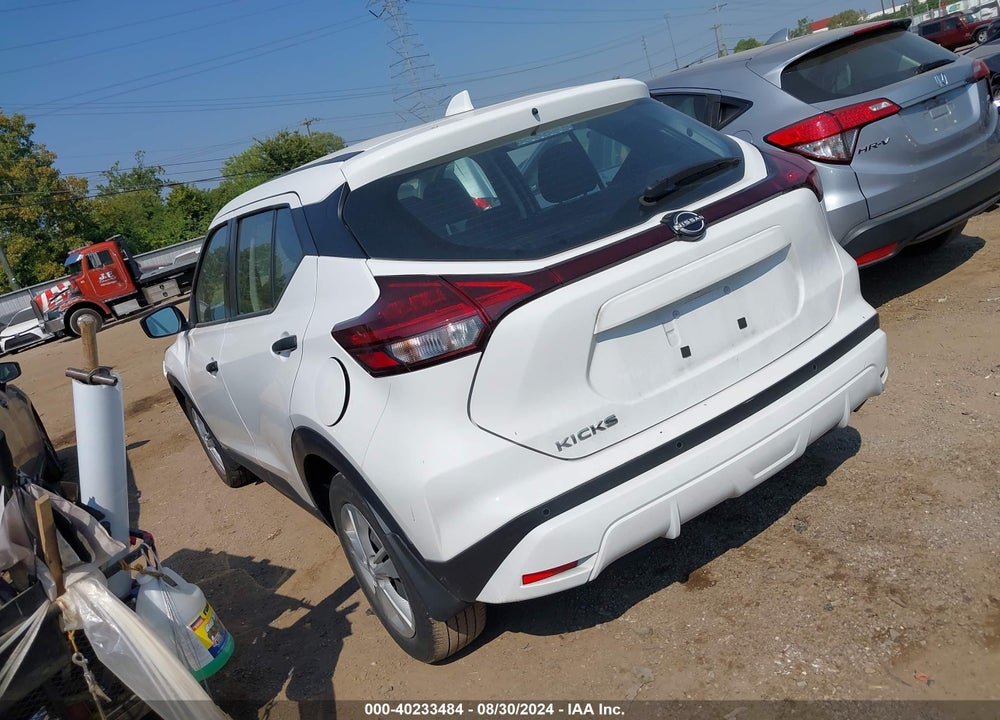2022 NISSAN KICKS S XTRONIC CVT VIN: 3N1CP5BV4NL474738