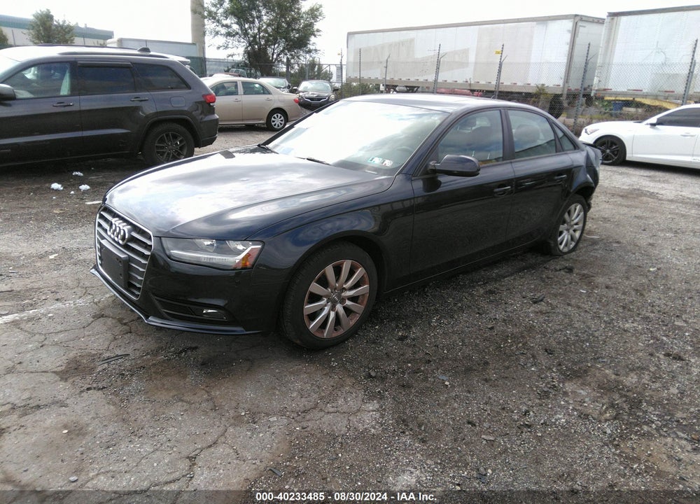 2014 AUDI A4 2.0T PREMIUM VIN: WAUBFAFL9EN010189