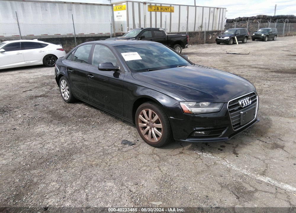 2014 AUDI A4 2.0T PREMIUM VIN: WAUBFAFL9EN010189