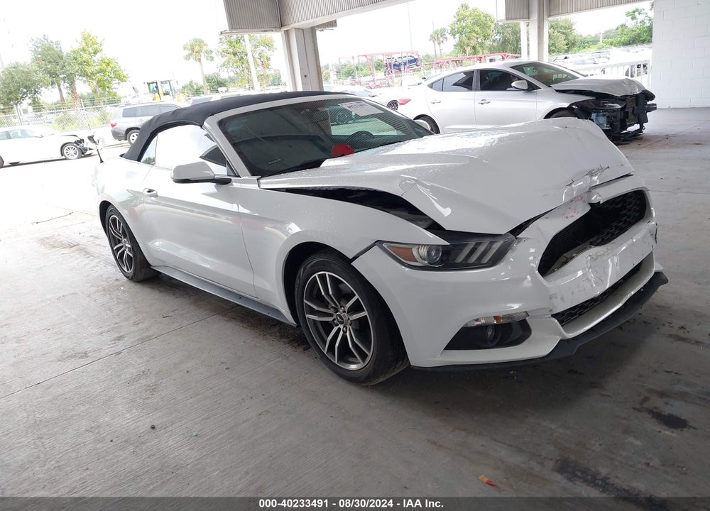 2016 FORD MUSTANG ECOBOOST PREMIUM VIN: 1FATP8UH7G5291283
