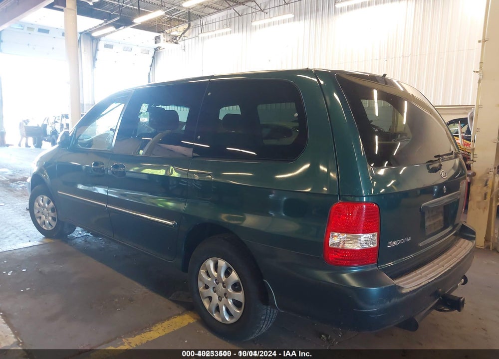 2004 KIA SEDONA EX/LX VIN: KNDUP131646505826