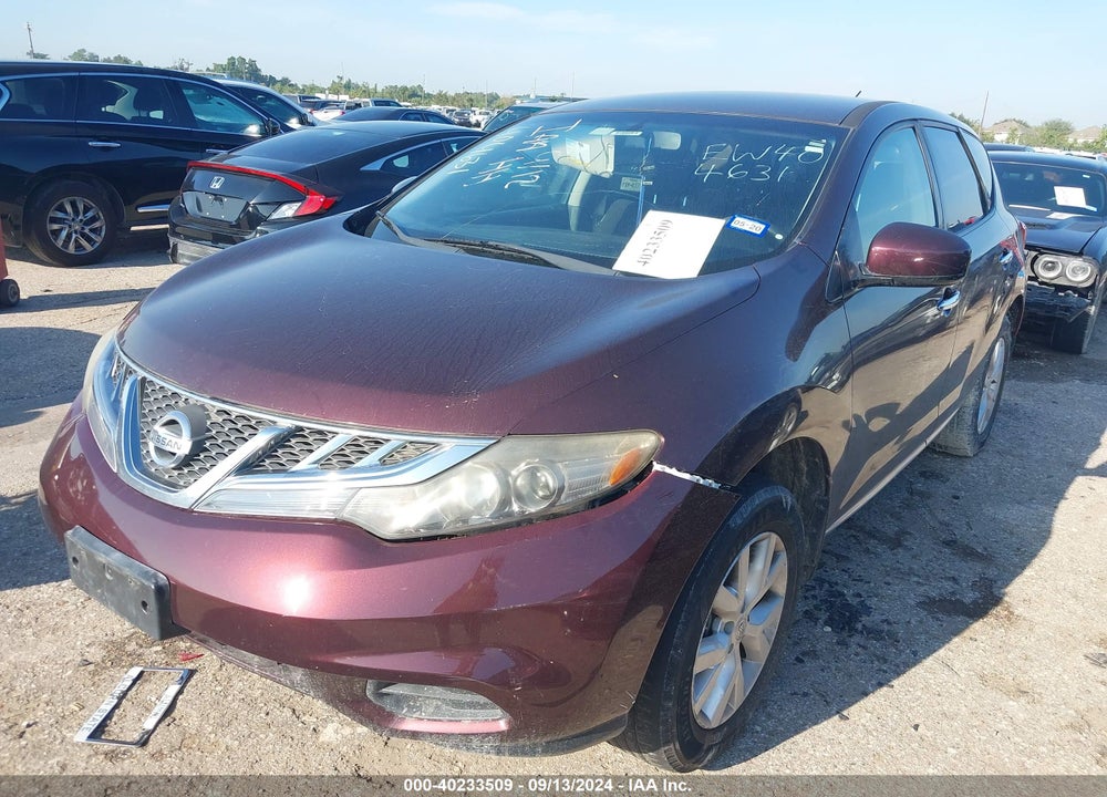 2014 NISSAN MURANO LE/S/SL/SV VIN: JN8AZ1MU7EW404631