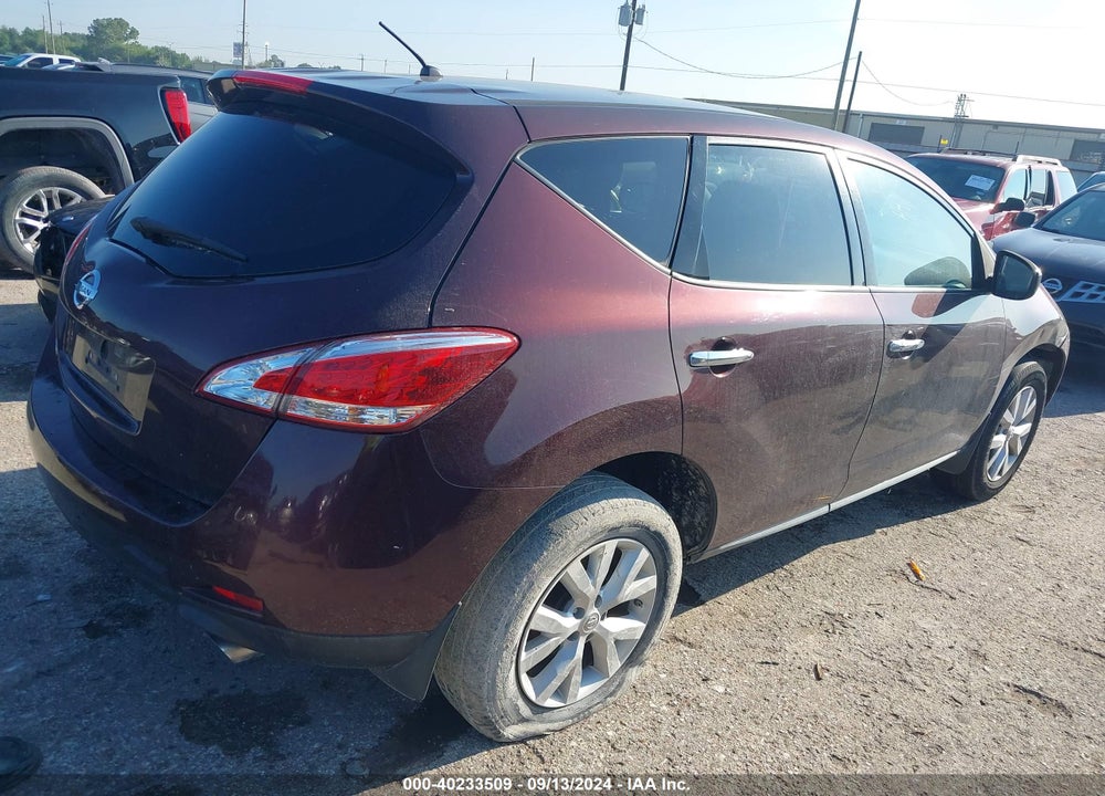 2014 NISSAN MURANO LE/S/SL/SV VIN: JN8AZ1MU7EW404631