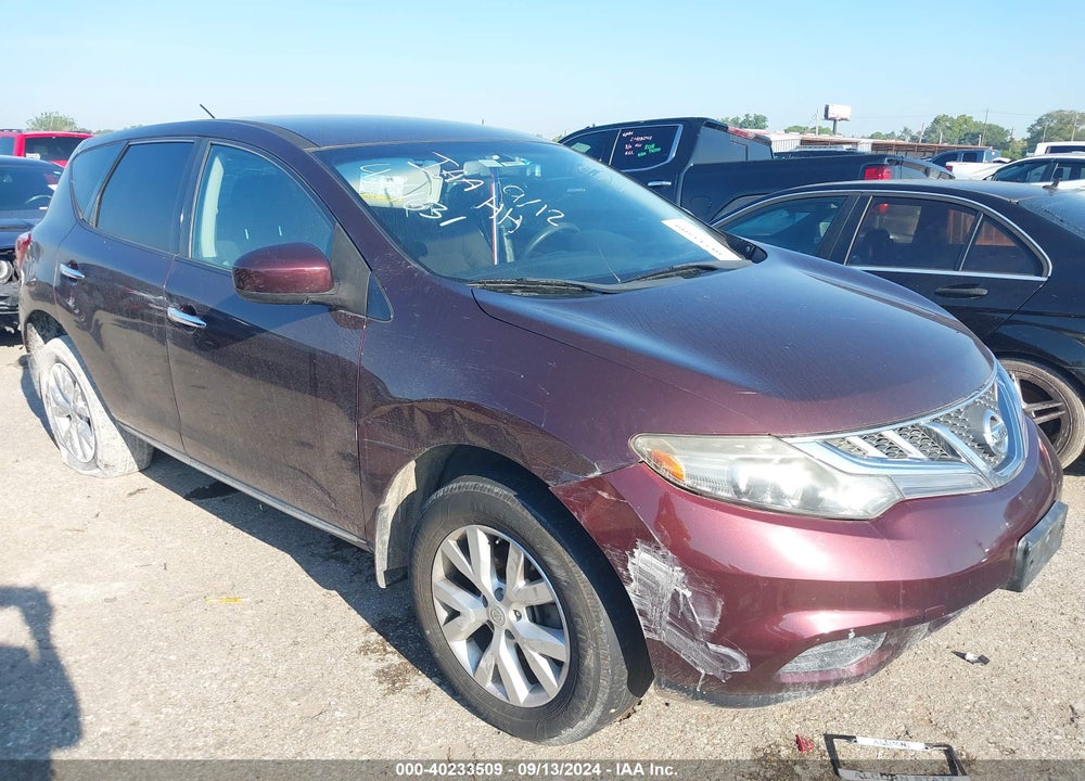 2014 NISSAN MURANO LE/S/SL/SV VIN: JN8AZ1MU7EW404631