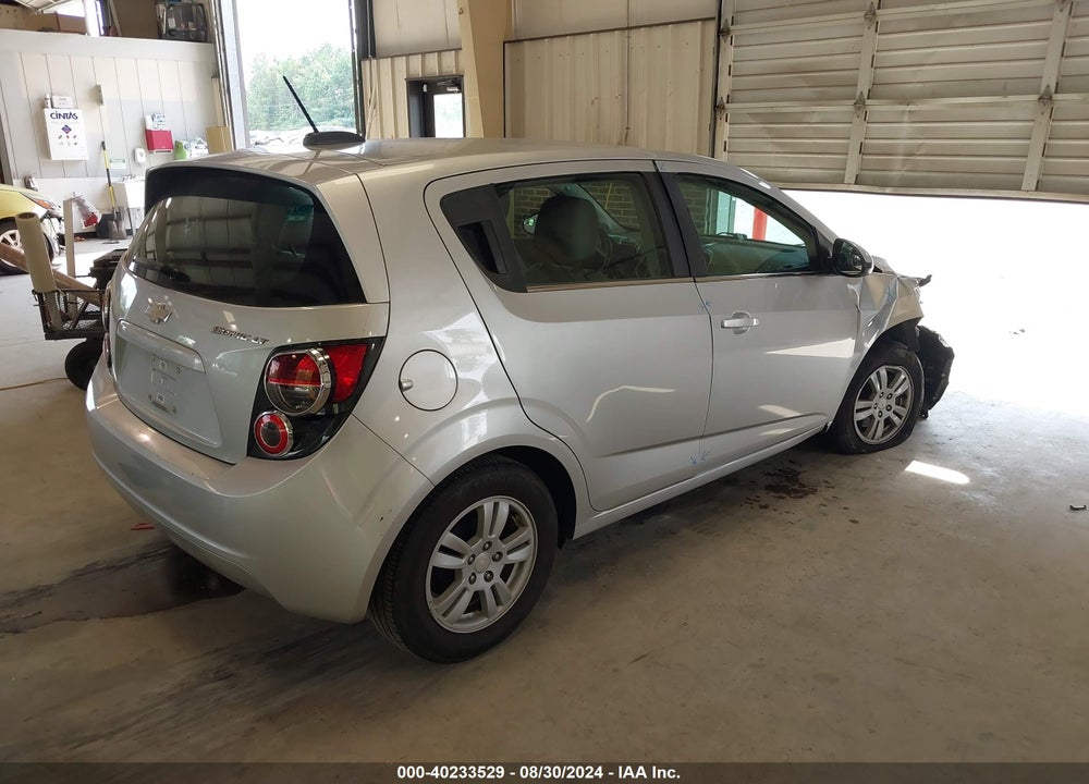 2015 CHEVROLET SONIC LT AUTO VIN: 1G1JC6SHXF4123865
