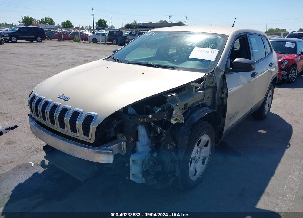 2015 JEEP CHEROKEE SPORT VIN: 1C4PJMABXFW764527
