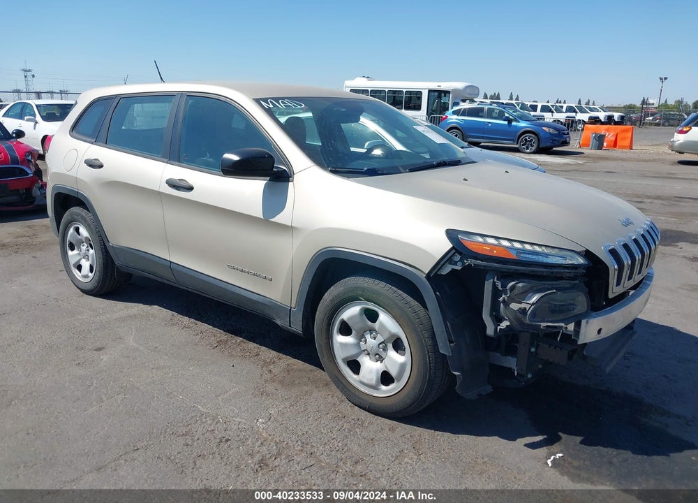 2015 JEEP CHEROKEE SPORT VIN: 1C4PJMABXFW764527