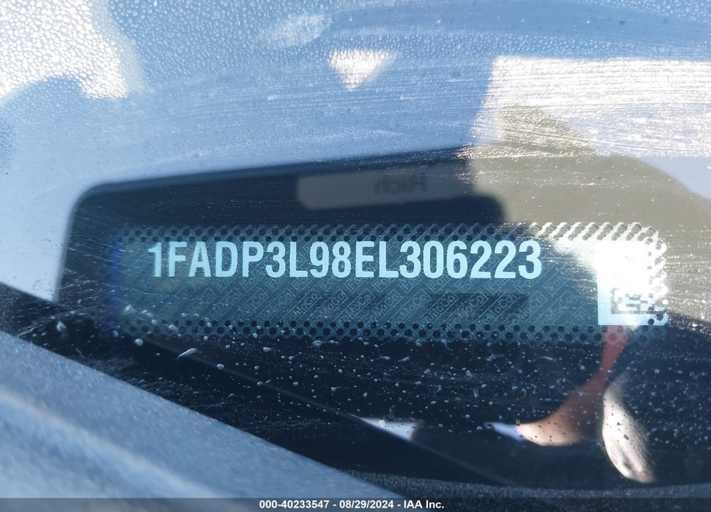 2014 FORD FOCUS ST VIN: 1FADP3L98EL306223
