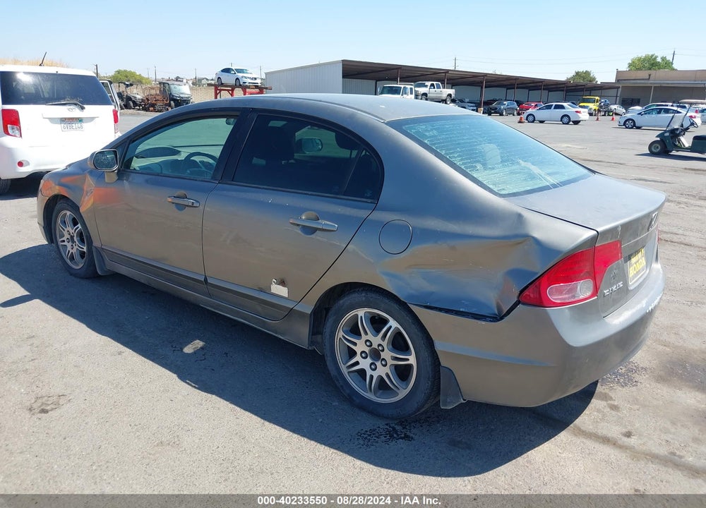 2007 HONDA CIVIC LX VIN: 1HGFA16527L018168