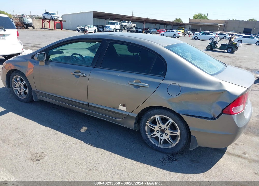2007 HONDA CIVIC LX VIN: 1HGFA16527L018168