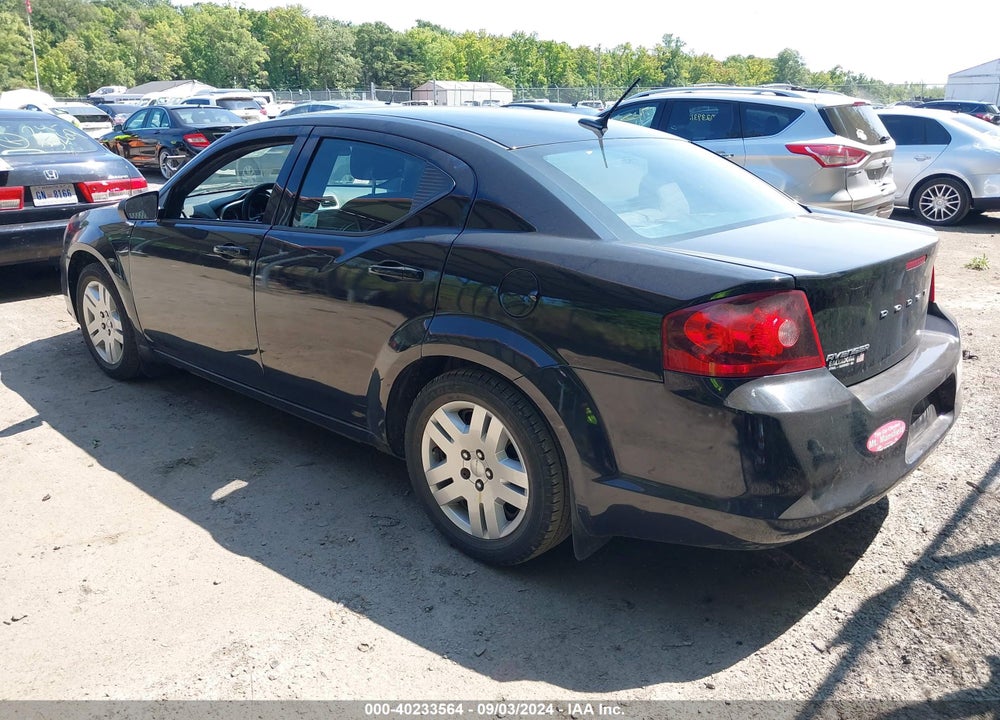 2011 DODGE AVENGER EXPRESS VIN: 1B3BD4FB3BN574726