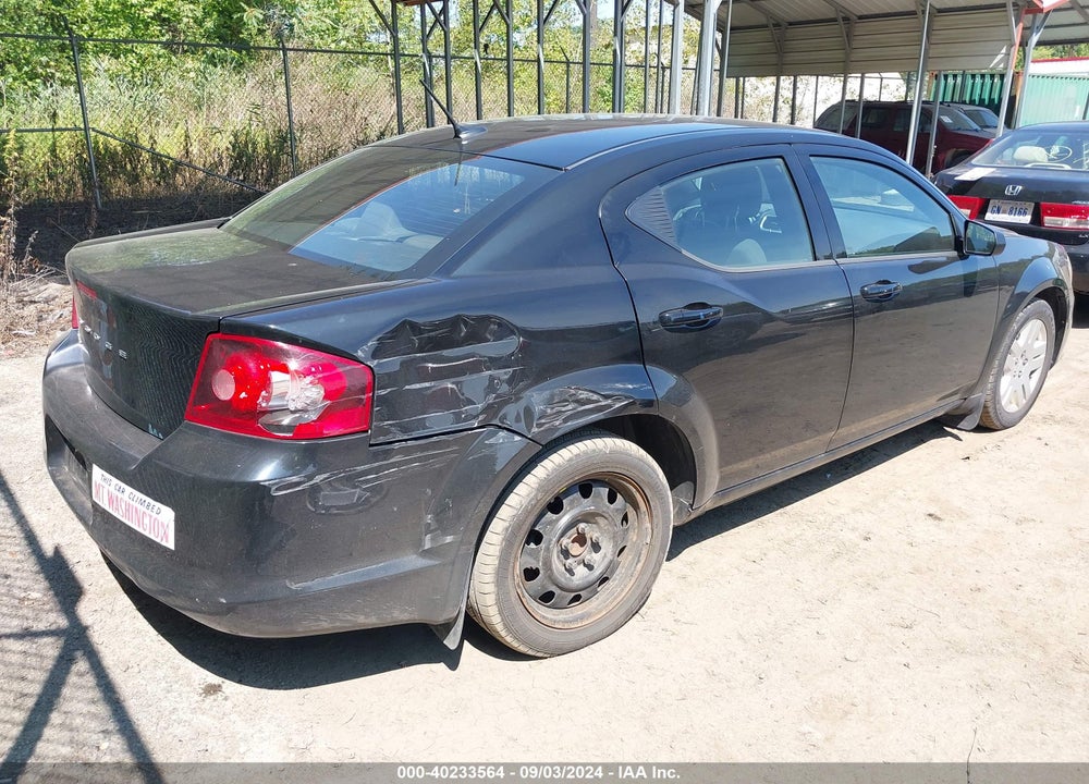 2011 DODGE AVENGER EXPRESS VIN: 1B3BD4FB3BN574726