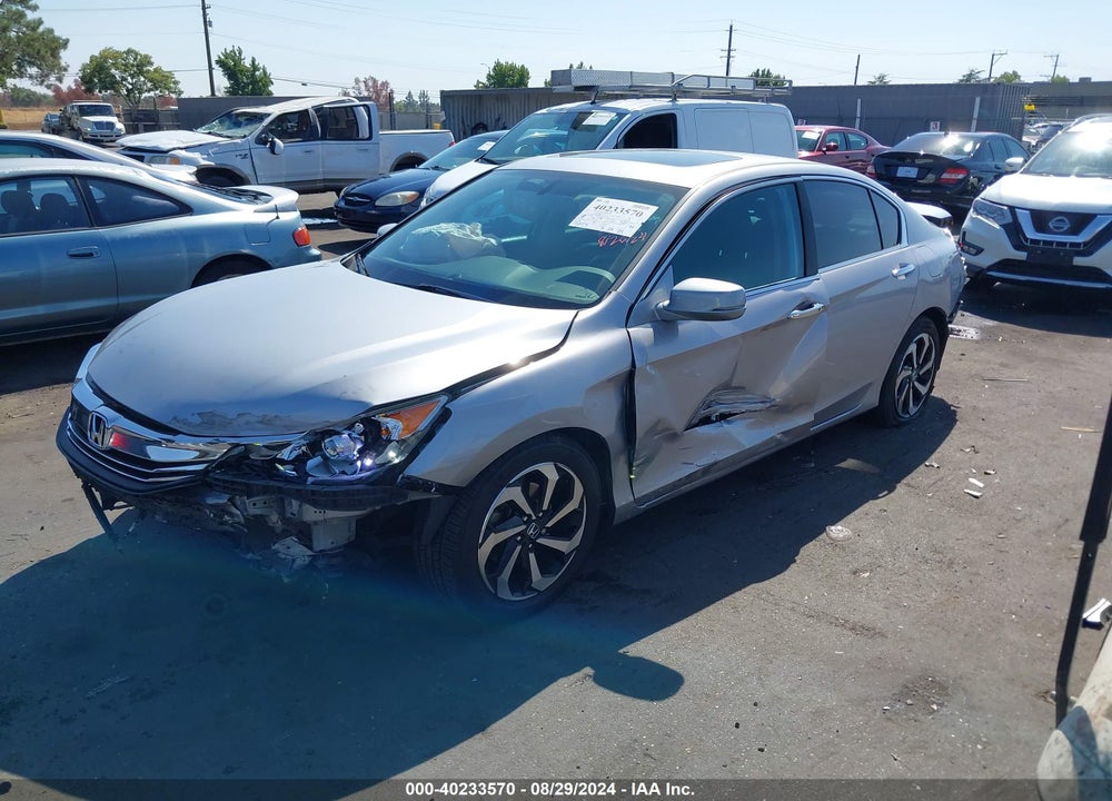 2016 HONDA ACCORD EX-L VIN: 1HGCR2F86GA042562