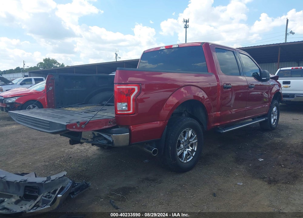 2015 FORD F-150 XLT VIN: 1FTEW1EF7FFB59952