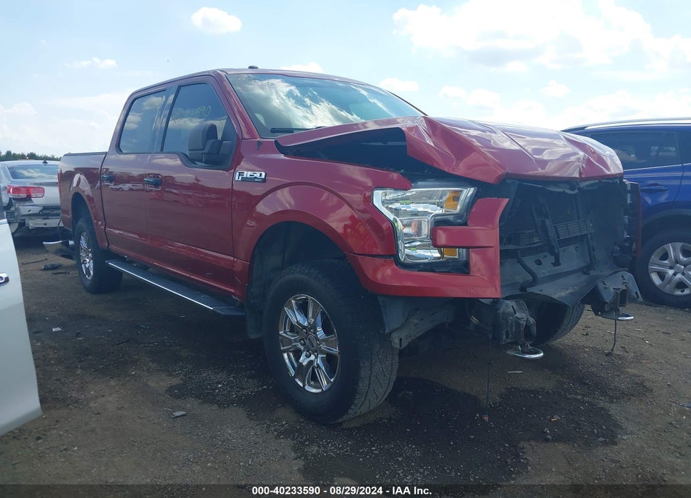 2015 FORD F-150 XLT VIN: 1FTEW1EF7FFB59952