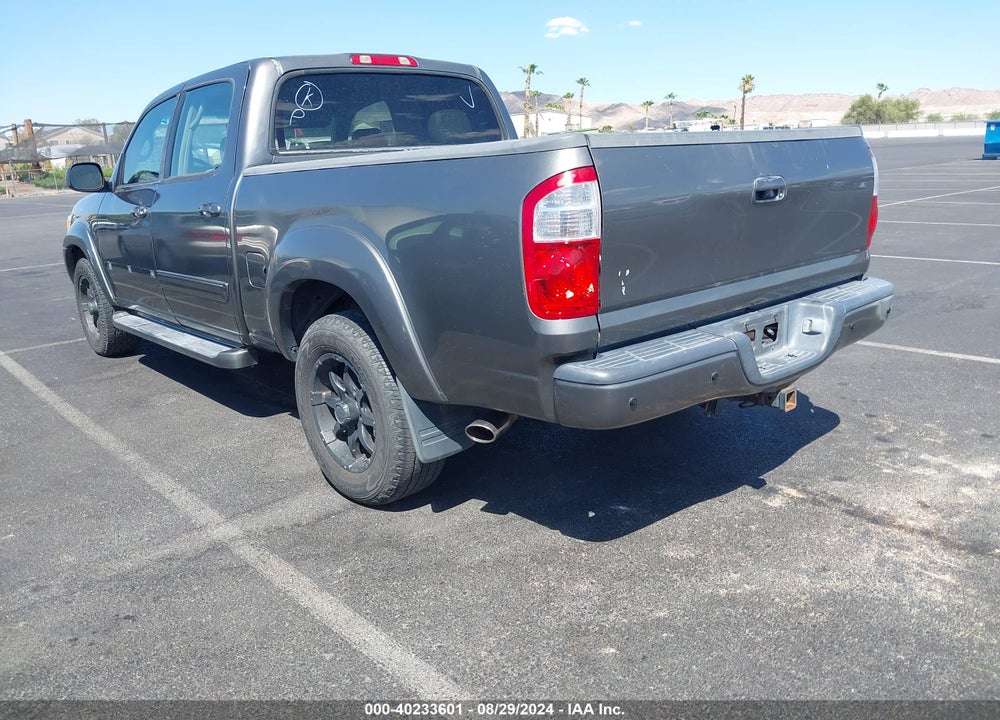 2006 TOYOTA TUNDRA LIMITED V8 VIN: 5TBET38116S499305