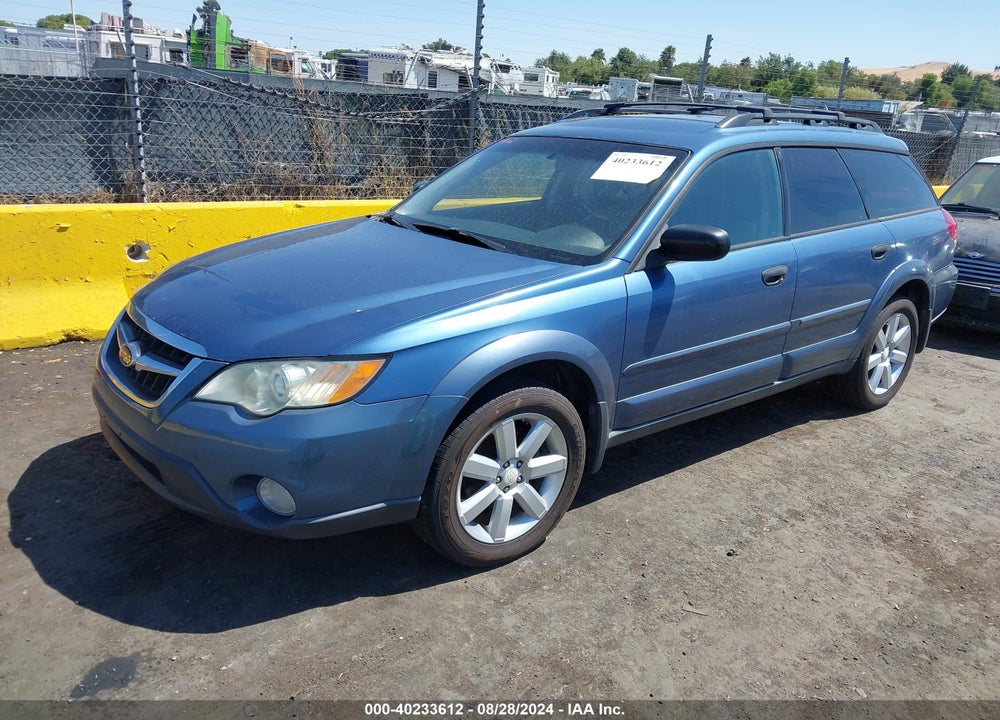 2008 SUBARU OUTBACK 2.5I/2.5I L.L. BEAN EDITION VIN: 4S4BP61C887309861