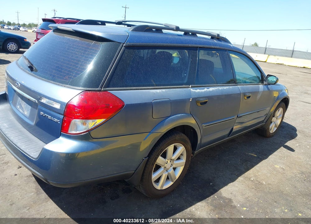 2008 SUBARU OUTBACK 2.5I/2.5I L.L. BEAN EDITION VIN: 4S4BP61C887309861