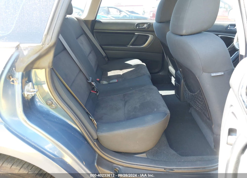 2008 SUBARU OUTBACK 2.5I/2.5I L.L. BEAN EDITION VIN: 4S4BP61C887309861