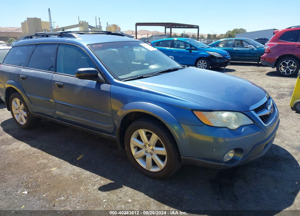 2008 SUBARU OUTBACK 2.5I/2.5I L.L. BEAN EDITION VIN: 4S4BP61C887309861
