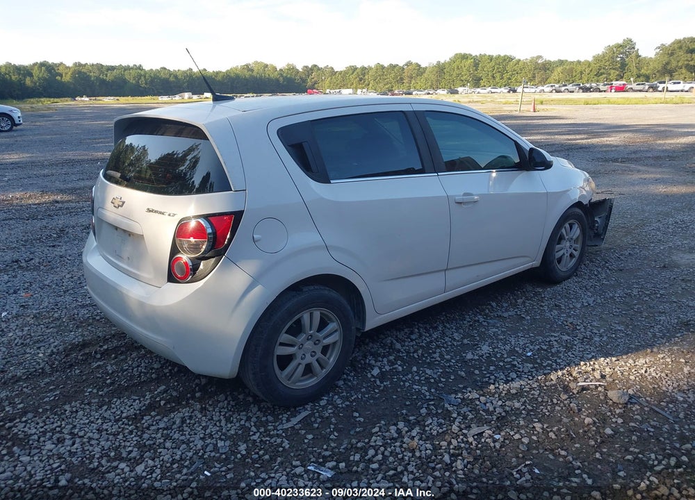 2014 CHEVROLET SONIC VIN: 1G1JC6SH7E4134840