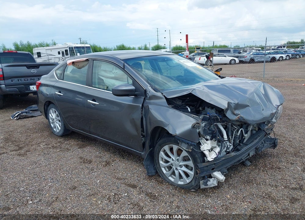 2019 NISSAN SENTRA SV VIN: 3N1AB7AP7KL612935