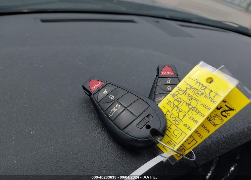 2013 DODGE CHALLENGER SXT VIN: 2C3CDYAG4DH663363
