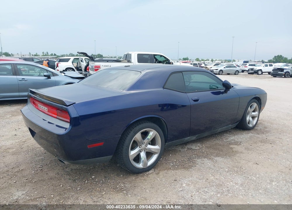 2013 DODGE CHALLENGER SXT VIN: 2C3CDYAG4DH663363