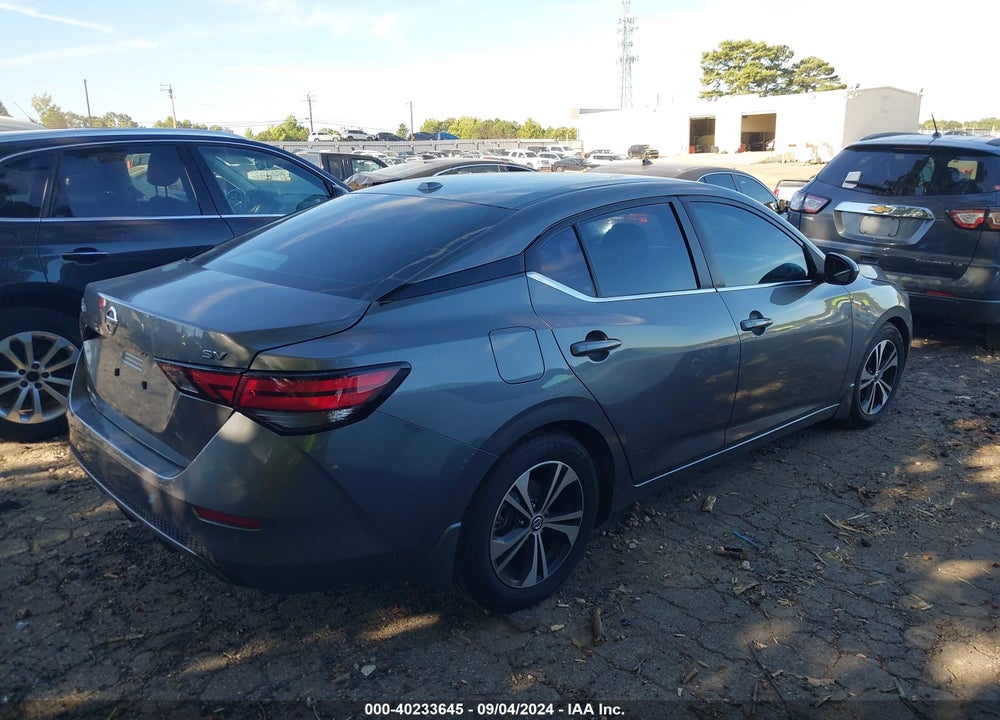 2021 NISSAN SENTRA SV XTRONIC CVT VIN: 3N1AB8CV4MY258234