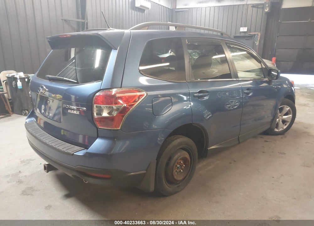 2015 SUBARU FORESTER 2.5I LIMITED VIN: JF2SJAKC7FH526687