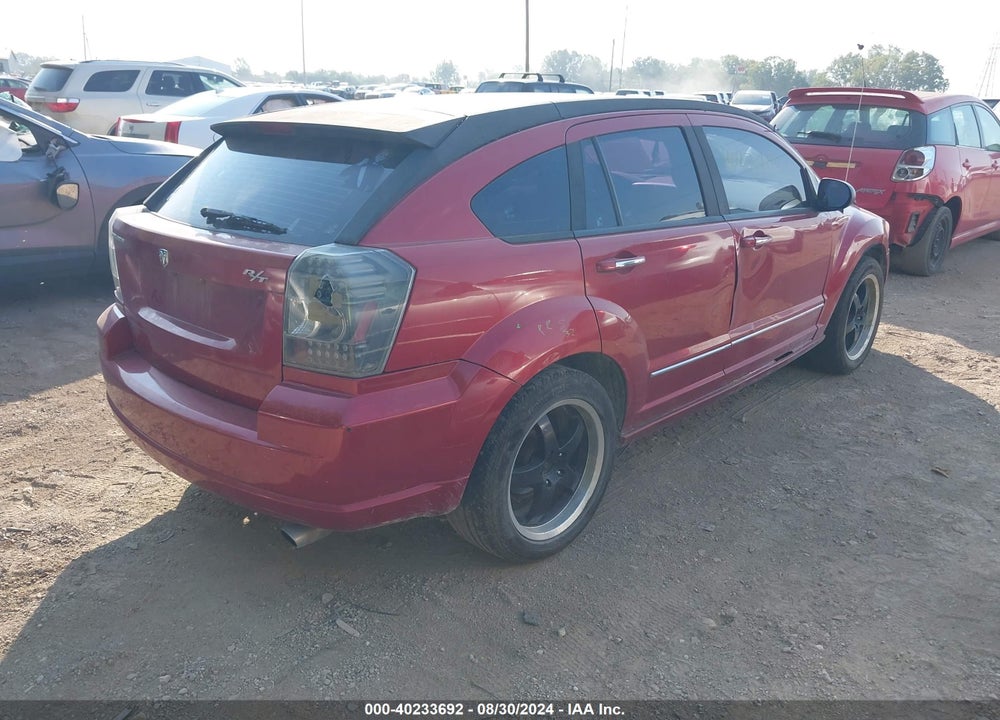 2007 DODGE CALIBER R/T VIN: 1B3HE78K77D541585