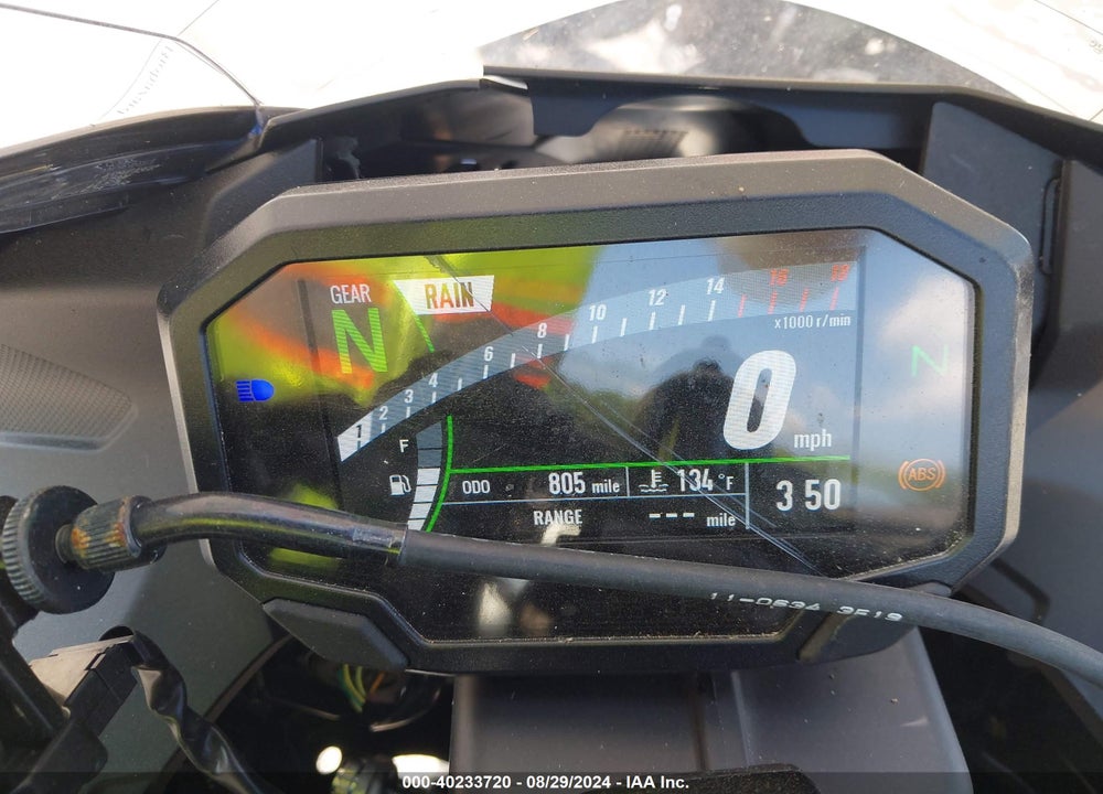 2024 KAWASAKI ZX636 K VIN: JKBZXJJ19RA000897
