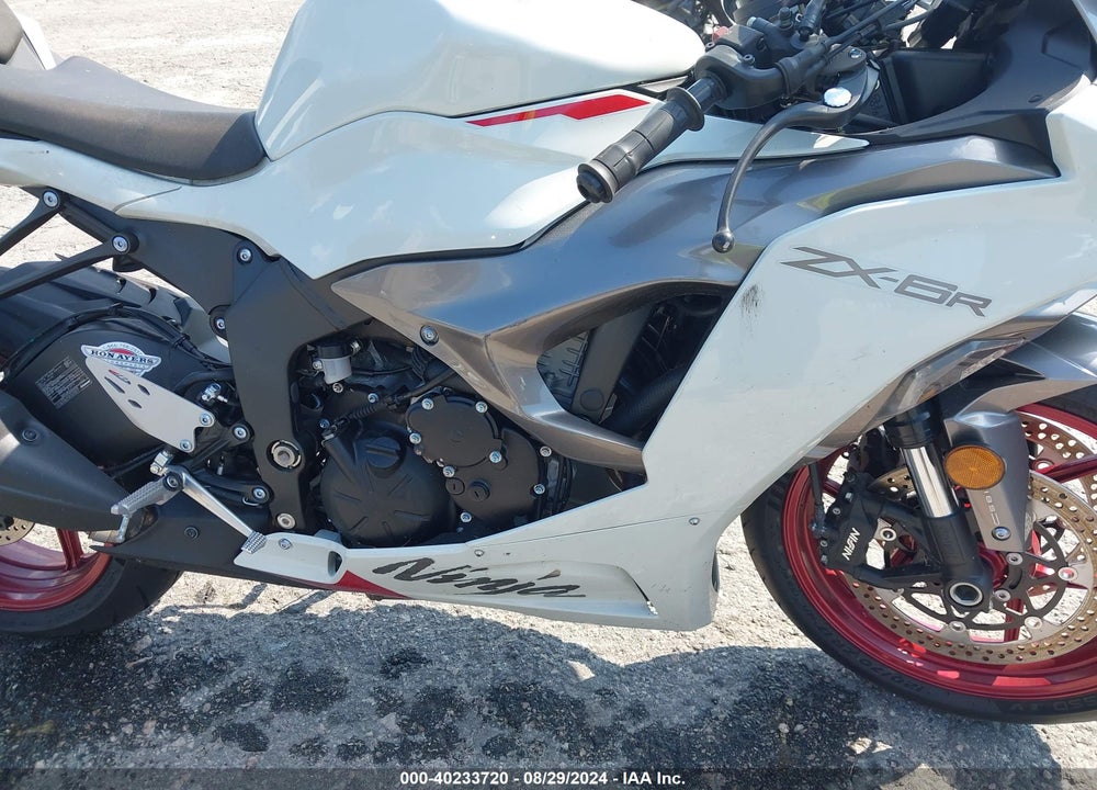 2024 KAWASAKI ZX636 K VIN: JKBZXJJ19RA000897