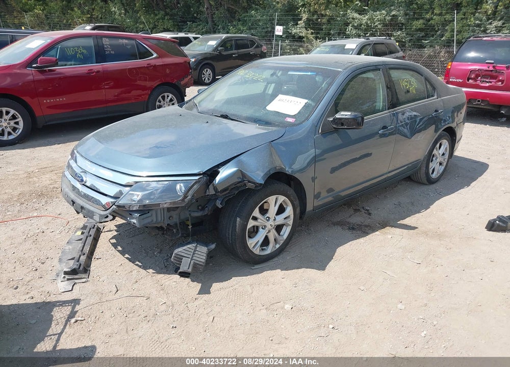 2012 FORD FUSION SE VIN: 3FAHP0HA3CR410717