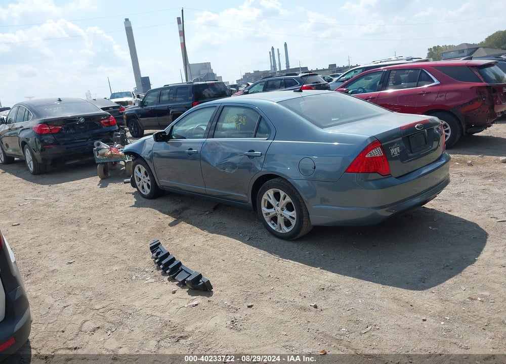 2012 FORD FUSION SE VIN: 3FAHP0HA3CR410717