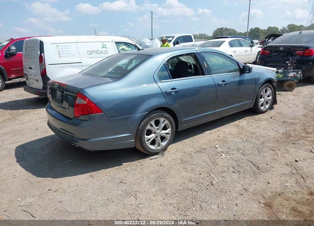 2012 FORD FUSION SE VIN: 3FAHP0HA3CR410717