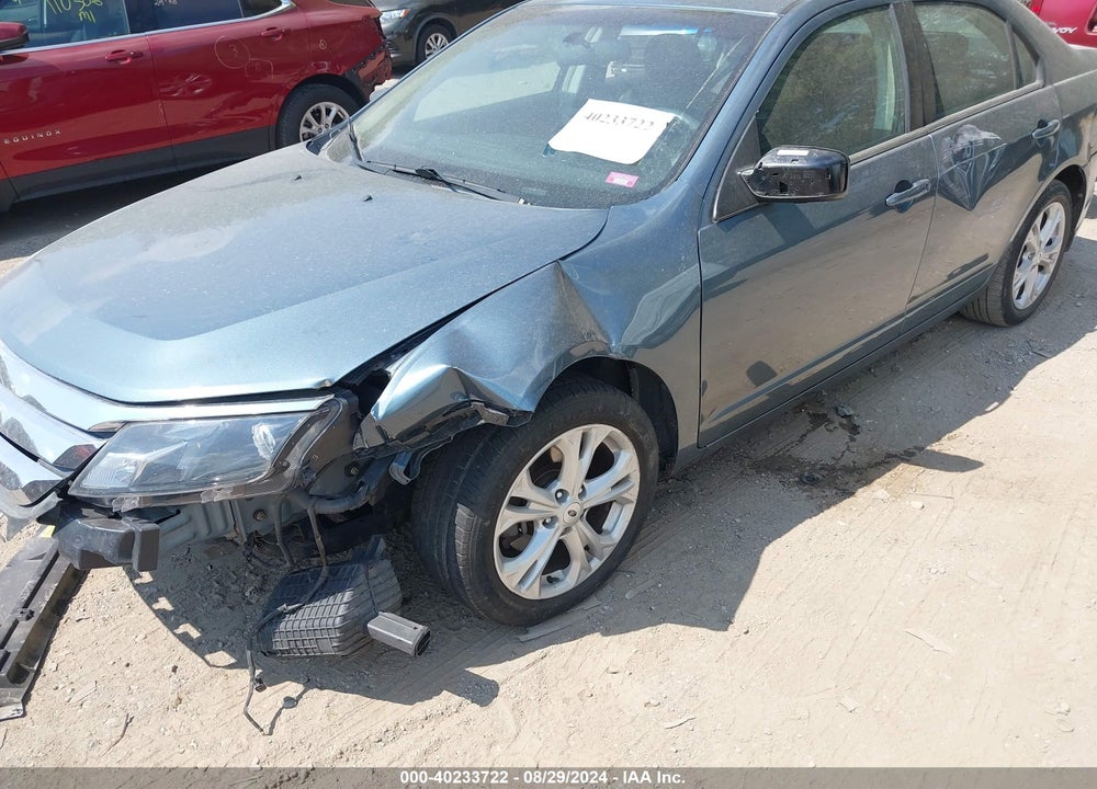 2012 FORD FUSION SE VIN: 3FAHP0HA3CR410717