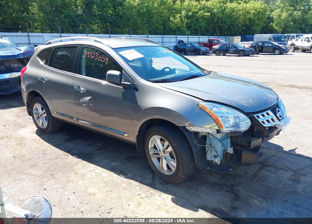 2012 NISSAN ROGUE SV VIN: JN8AS5MT1CW290965