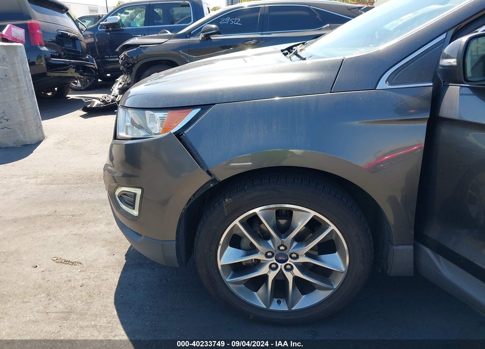 2016 FORD EDGE TITANIUM VIN: 2FMPK3K93GBB53059