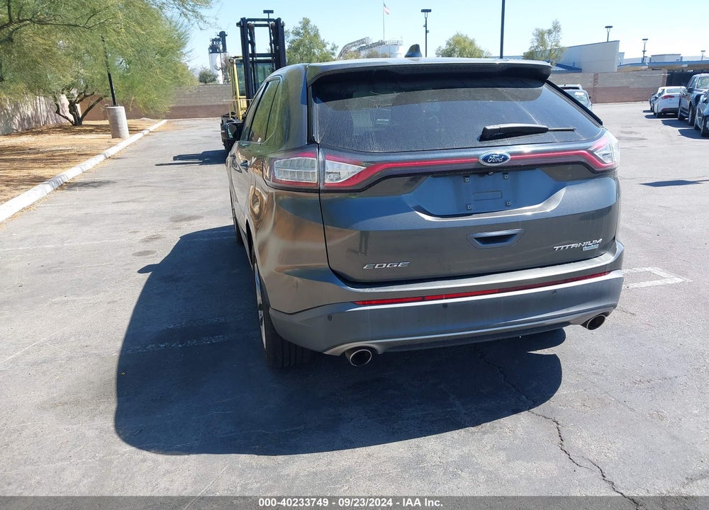 2016 FORD EDGE TITANIUM VIN: 2FMPK3K93GBB53059